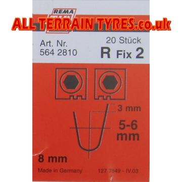 R2 Tip-Top Tyre Regrooving Blades 5-6mm Wide 8mm Deep (20) - Click Image to Close